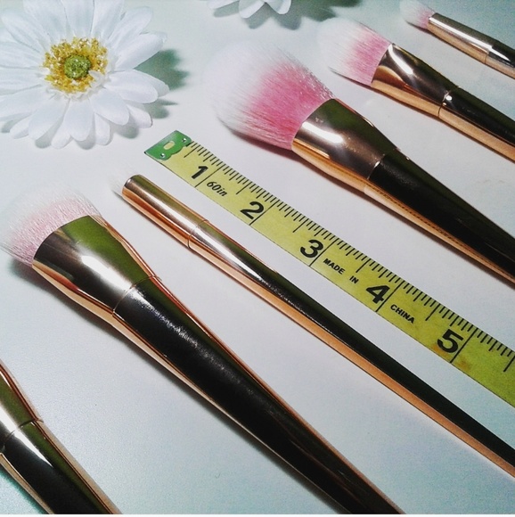 brushes Other - Gold Makeup Set 7